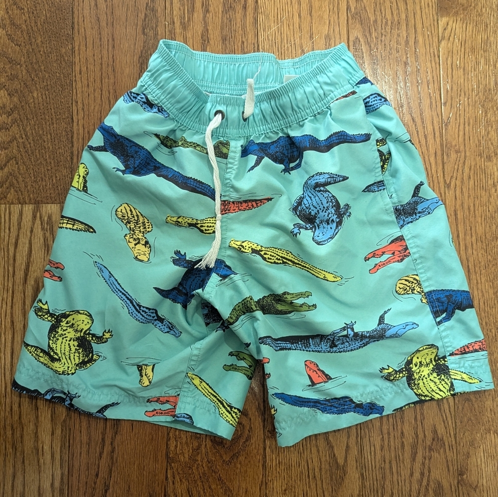 Hanna Andersson - Boys Swim Trunks - Alligator